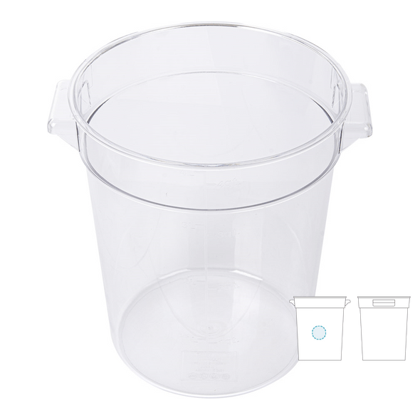 Conteneur Alimentaire Polycarbonate Transparent